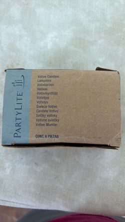 These are PartyLite votive candles sold in a box of 6.