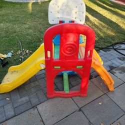Play House, Slide, Toy, 
