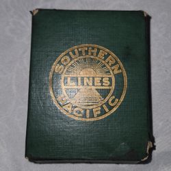 Vintage Southern Pacific Lines Railroad Playing Cards