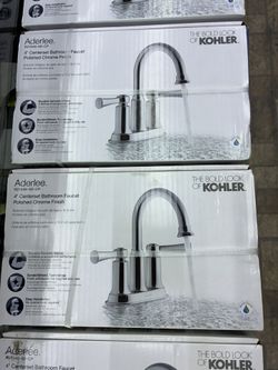 Kohler Aderlee 4" Centerset Bathroom Faucet
