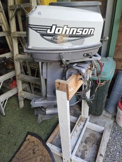 25 HP Johnson Outboard Short Shaft 2 Stroke