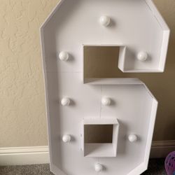 Number 6 Marquee 