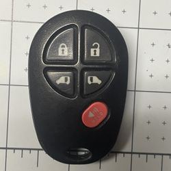 Toyota Keyfob Keyless Entry Remote Key Fob