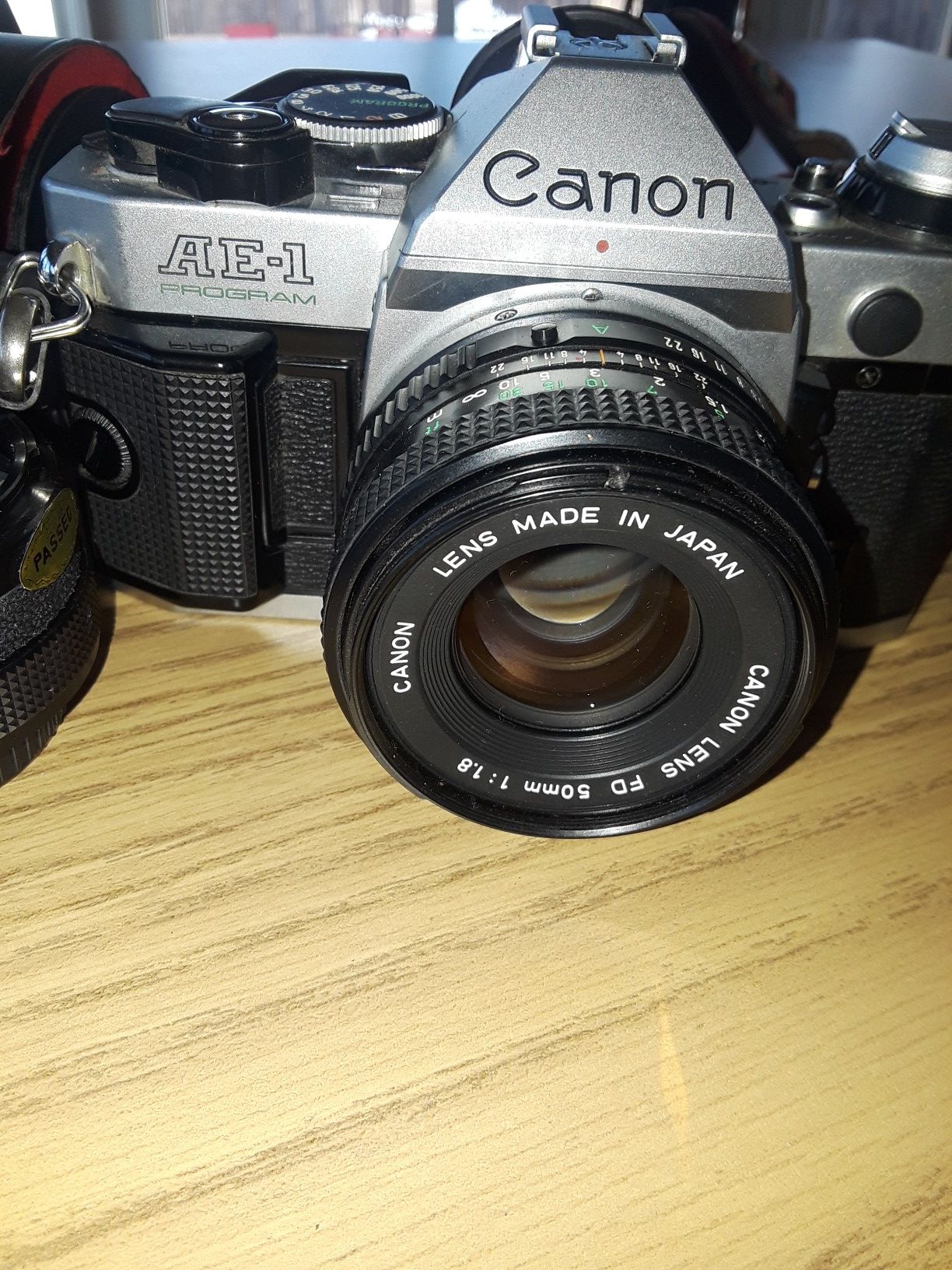 Vintage AE 1- canon camera w extra lenses