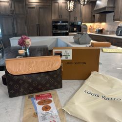 Monogram Shoulder Bag w/ Adjustable Strap