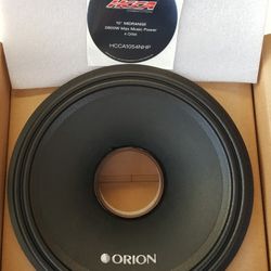 Orion HCCA1054NHP-RK Recone And Voice Coil Replacement Kit For HCCA1054NHP Pro Audio Midrange Speaker 4 Ohm (Each)