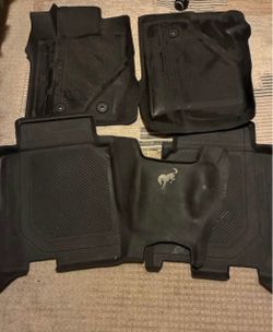 Ford bronco all weather floor mats 2021-