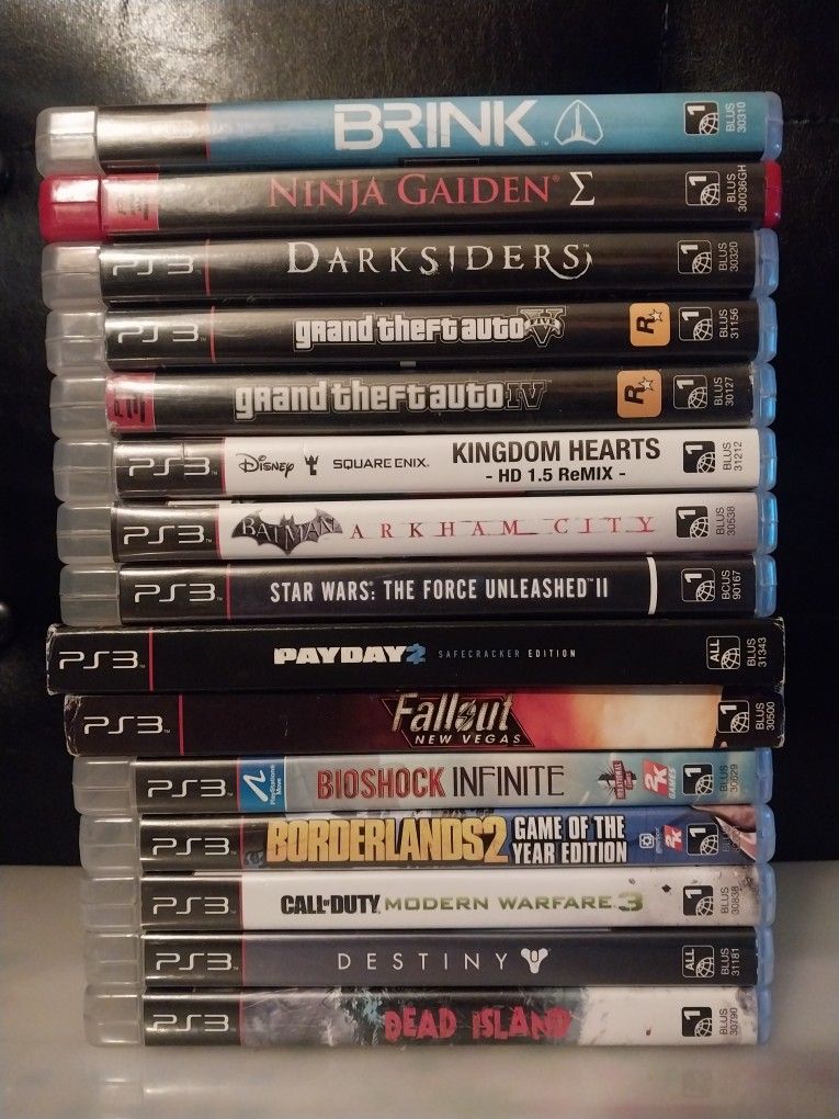 Playstation 3 PS3 Game Lot