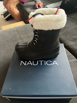 NEW Nautica black toddler boots