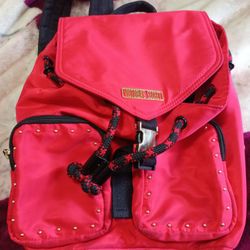 Victoria's Secret Red Backpack