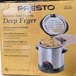 Presto deep fryer