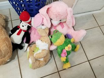 Stuffed animals cat in the hat