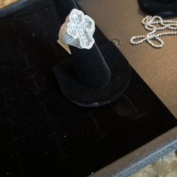 Cross Ring CZ 925