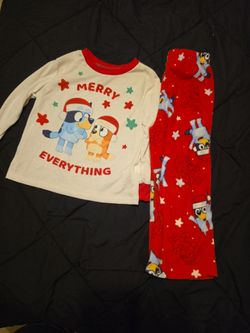 Bluey Xmas pajamas