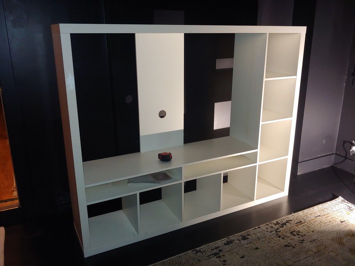 Pending - Ikea Entertainment Center: white, fits up to 60" TV