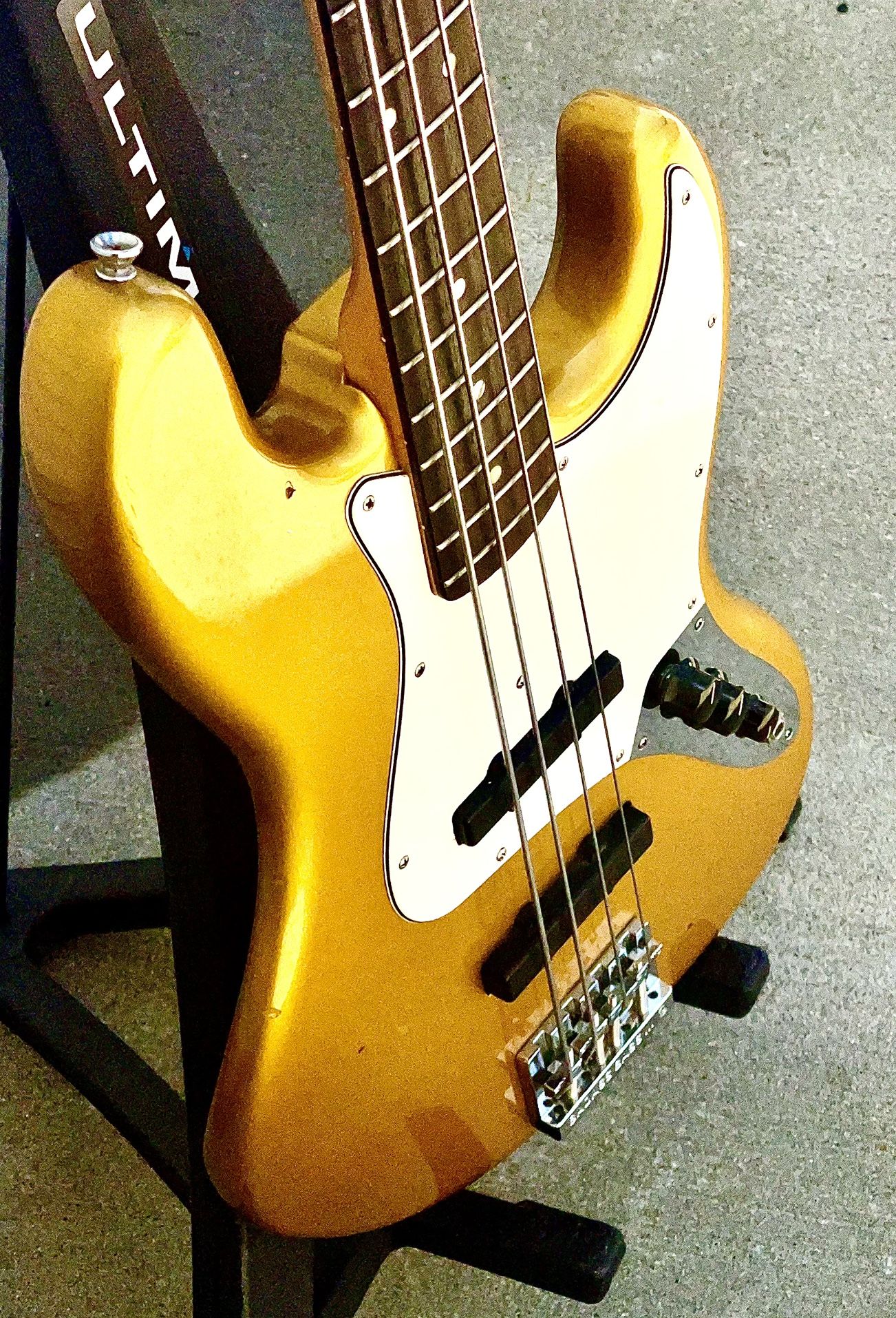 Vintage 1991 48th Street Custom Bass Guitar