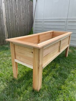 Custom cedar planters cedar Custom cedar planters cedar