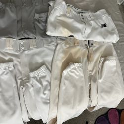 3 pairs of baseball pants all medium 