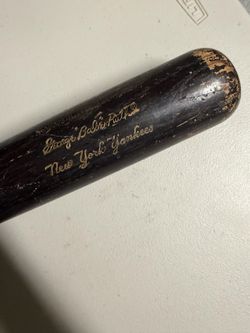 Hillerich & bradsby Babe Ruth, Yankees bat