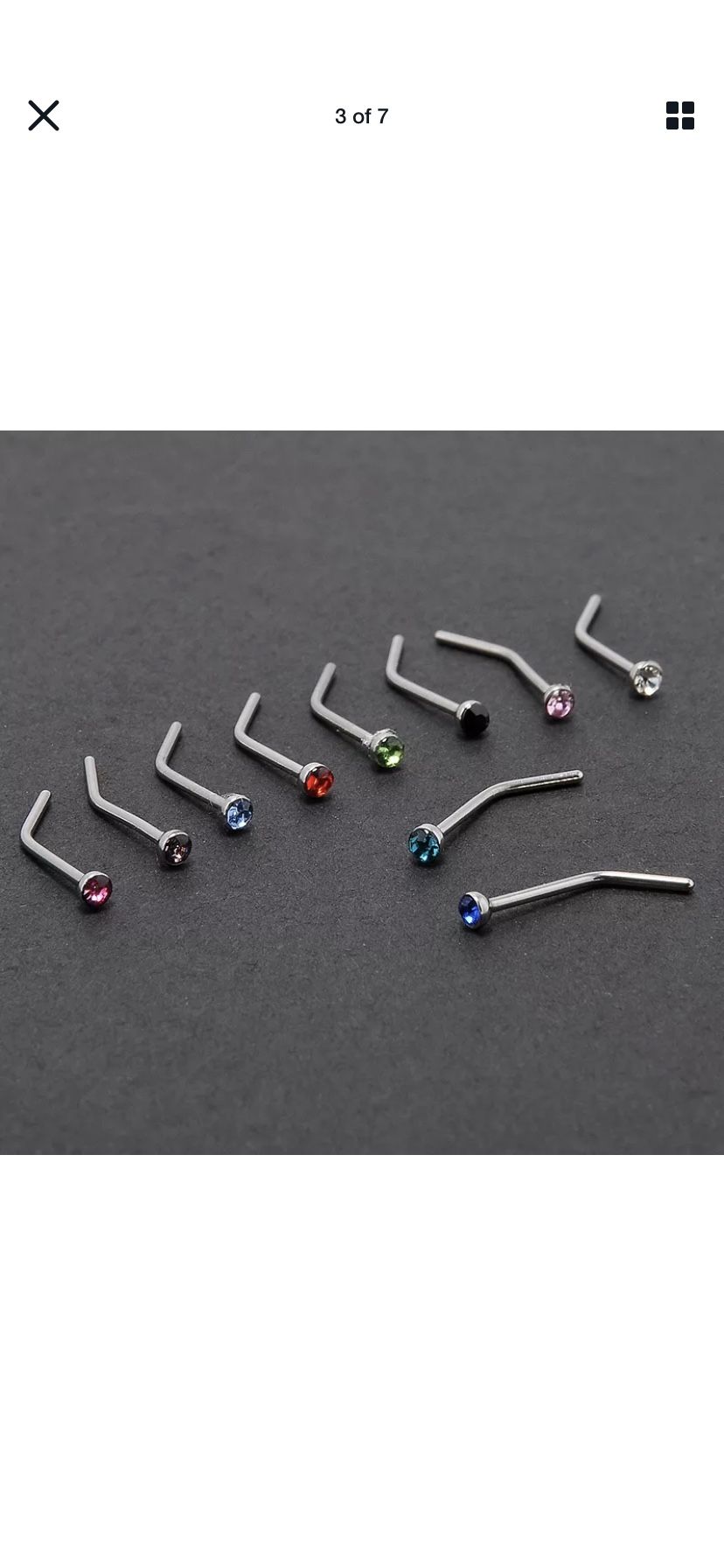 Nose pins