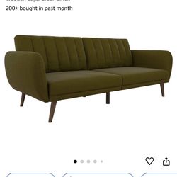 Folding Couch/Futon Green