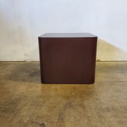 Wooden Cube End Table $80 (Good Condition)