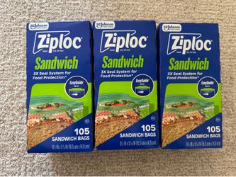 Ziploc sandwich bags105 *3