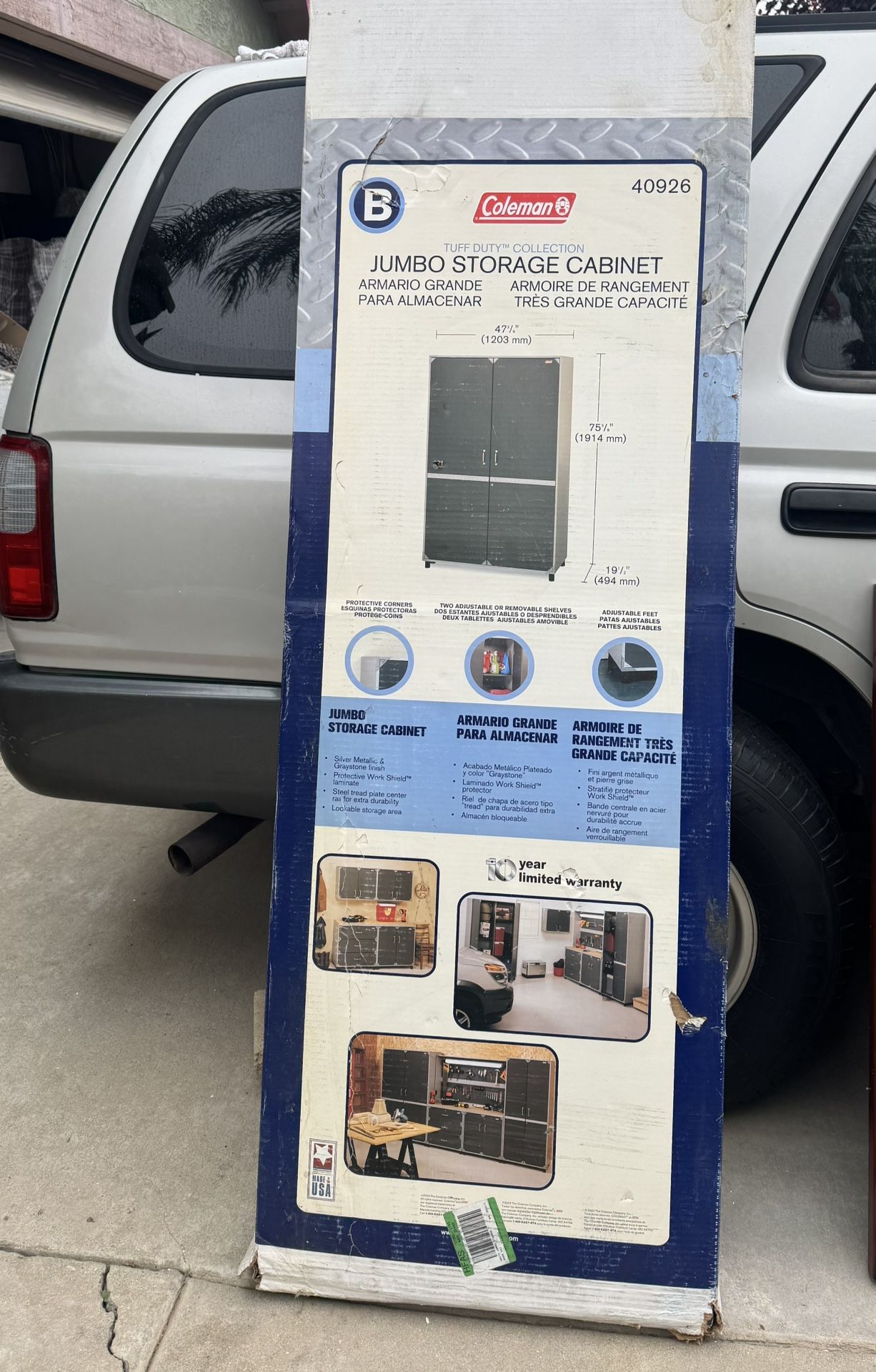 Coleman Jumbo Storage Cabinet