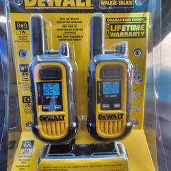 Dewalt walkie talkie