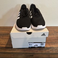 Adidas Black Sneakers Size 5.5 NEW