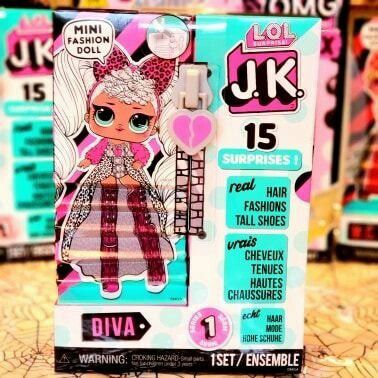 L.O.L. Surprise JK Diva Mini Fashion Doll with 15 Surprises