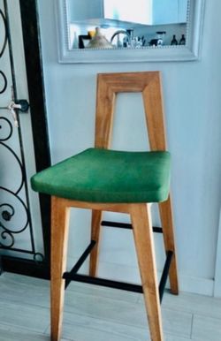 TEAK BARSTOOL