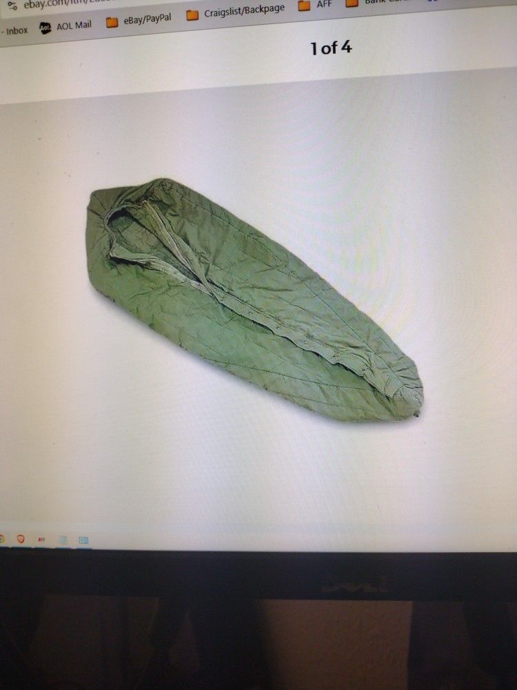 Cold Weather Sleeping Bag -10 to +30 F Military Surplus