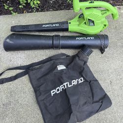 Portland Electric 3-in-1 Blower/Vacuum/Mulcher in great shape!  