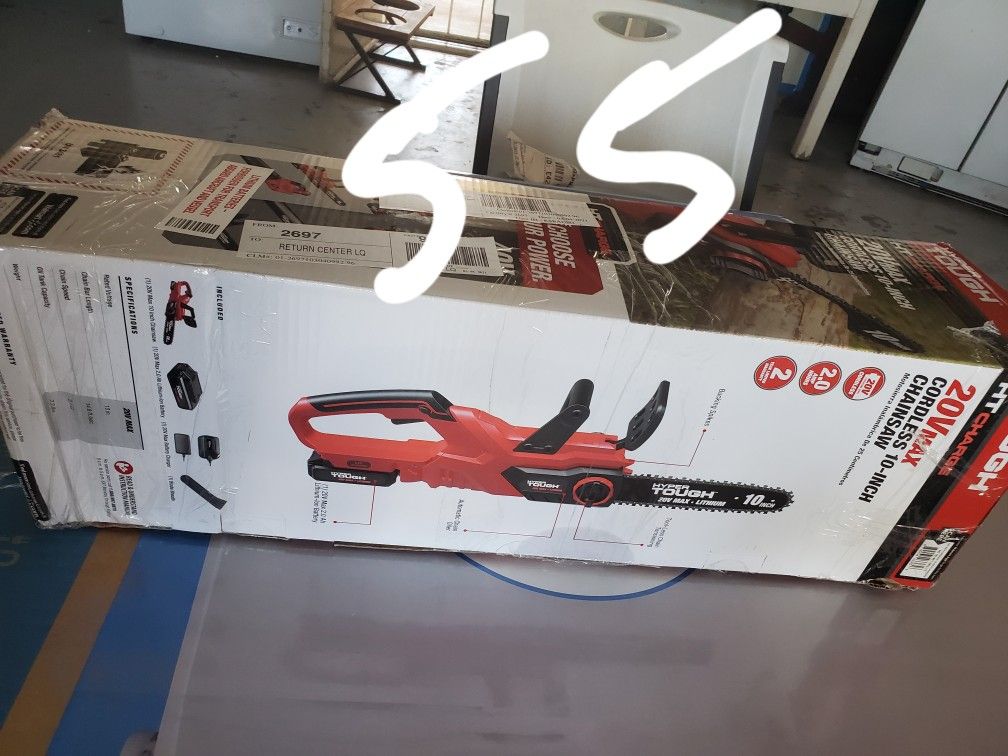 Cordless Chainsaw 10 Inch