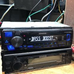 Kenwood Bluetooth Audio USB Auxiliary Car Stereo Head Unit 