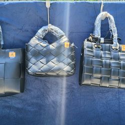 Brand New Black Leather PURSES