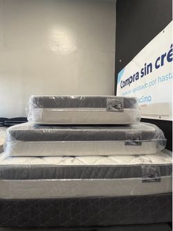 Twin/Full/Queen Mattress 10” Euro Top Bed