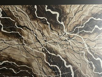 Large Wall Art Painting, See Pictures For Measurements 