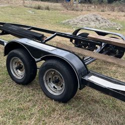 Dual Tandem Boat Trailer 18-27ft Boats Heavy Dirt