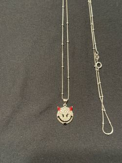 The Groovin High Japan 100% Devil Pendant - Rockabilly 925 Silver