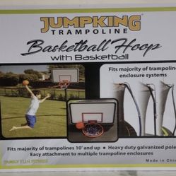 Trampoline Basketball Hoop 
