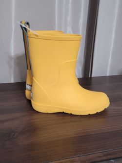 Totes Yellow Kids Rain Boots