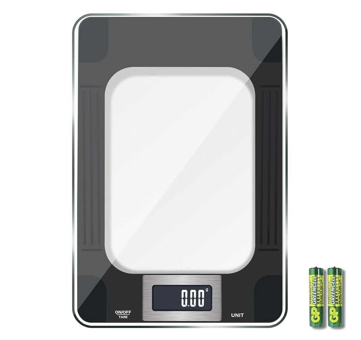 Digital Kitchen Scale with Maximum Capacity of 15kg, LED Display, High Sensitivity of Measurement of 1 Gram, Professional Digital