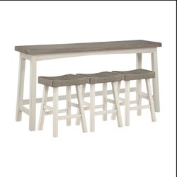 4-Piece Pack Counter Height Set 💥  Good quality furniture