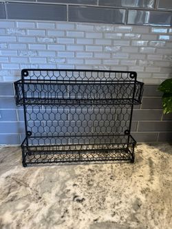 Small Metal Wall Shelf