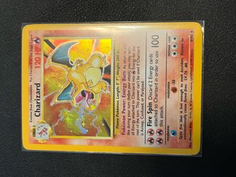 Pokemon base set unlimited charizard holo
