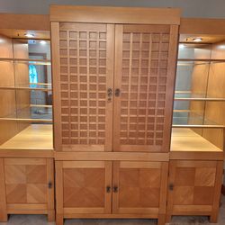 Wooden Entertainment Center