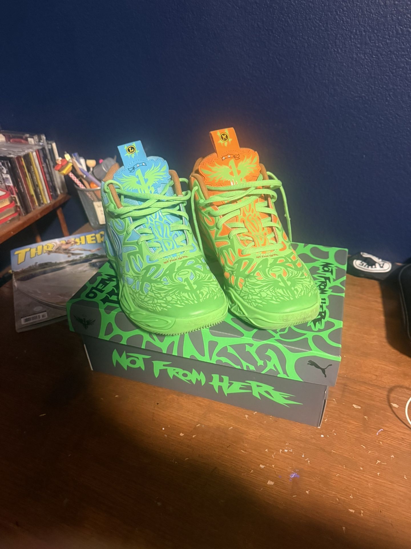 Lemello Ball X Ninja Turtles Basketball Shoes