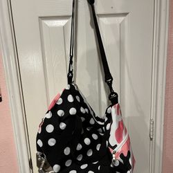 Fitness Streetwear Pink & Black  Duffle Bag 